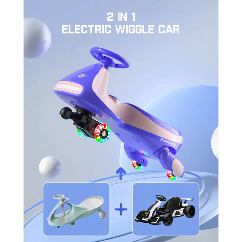 FanttikRide N7 Classic Electric Wiggle Car with Pedal - Image 12